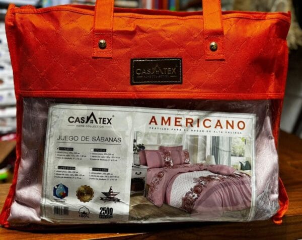 📍JUEGO DE SÁBANAS CASATEX 2500 HILOS ESTAMPADO - Imagen 20