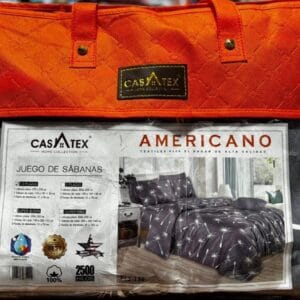 📍JUEGO DE SÁBANAS CASATEX 2500 HILOS ESTAMPADO