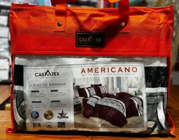 📍JUEGO DE SÁBANAS CASATEX 2500 HILOS ESTAMPADO - Imagen 7