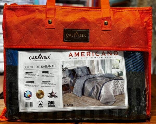 📍JUEGO DE SÁBANAS CASATEX 2500 HILOS ESTAMPADO - Imagen 15