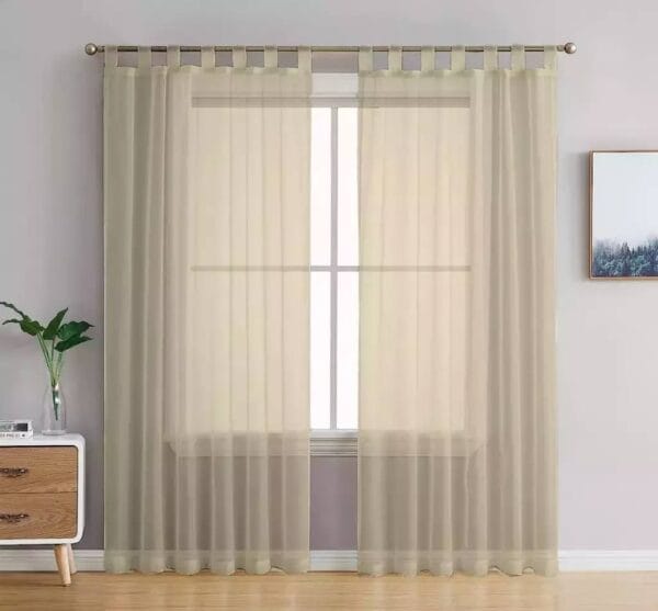 JUEGO DE CORTINAS VOILE - Imagen 2