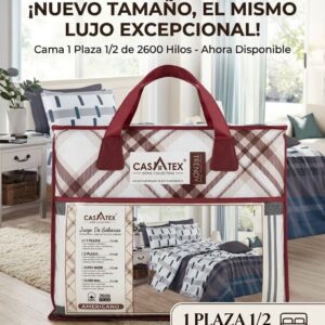 JUEGO SÁBANAS CASATEX 1 1/2